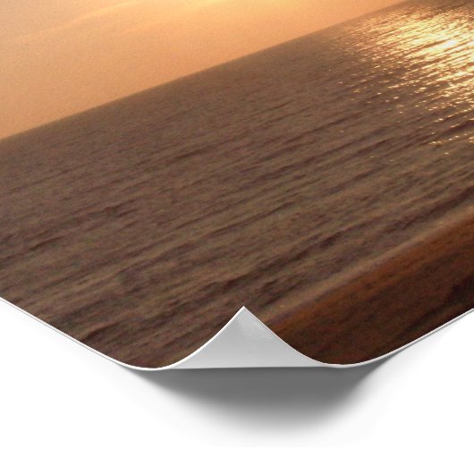 夕日 ポスター (角)