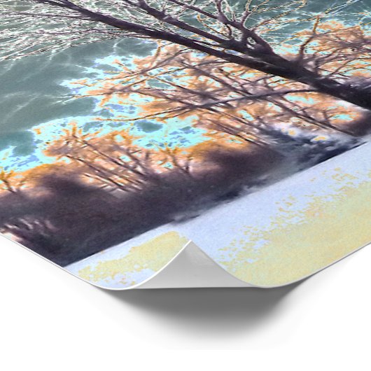 夕日 ポスター (角)