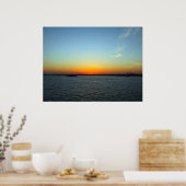 夕日 ポスター (キッチン)