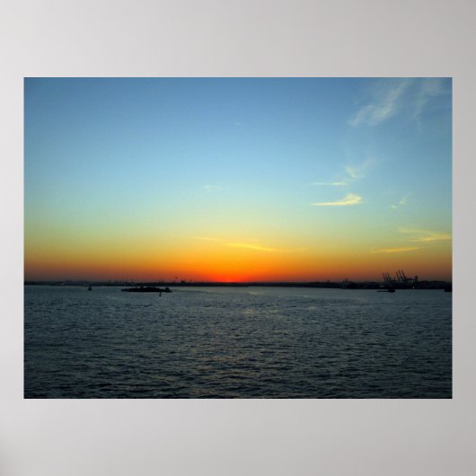 夕日 ポスター (正面)