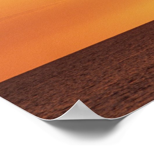 夕日 ポスター (角)