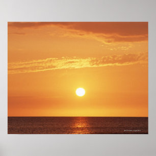 夕日 ポスター