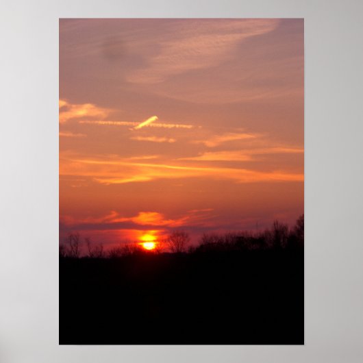 夕日 ポスター (正面)
