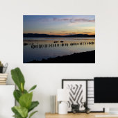 夕日 ポスター (ホームオフィス)