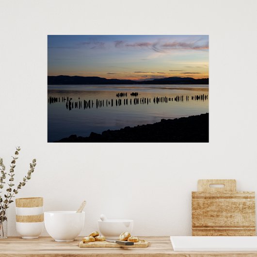 夕日 ポスター (キッチン)