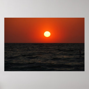 夕日 ポスター
