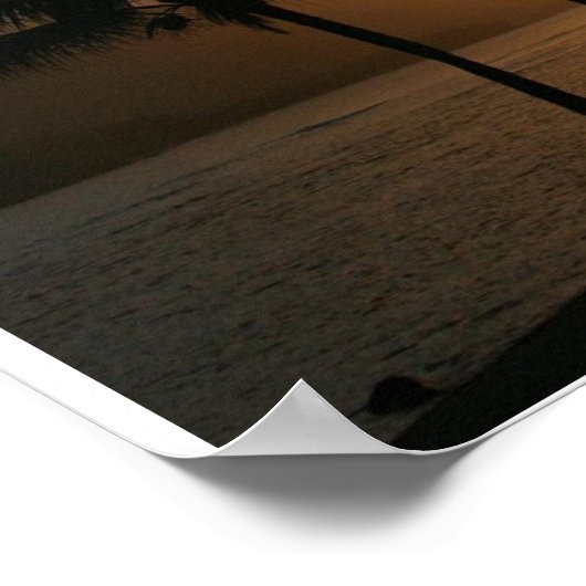 夕日 ポスター (角)