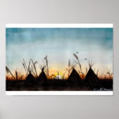 夕日 ポスター (正面)