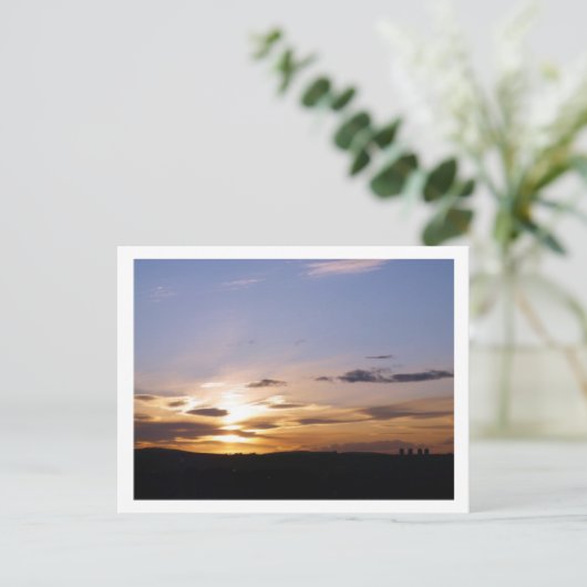 夕日 ポストカード (スタンド正面)