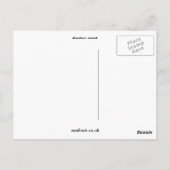 夕日 ポストカード (裏面)