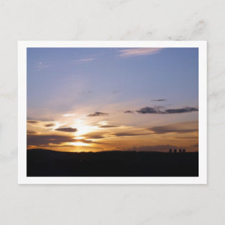 夕日 ポストカード