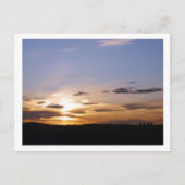 夕日 ポストカード (正面)