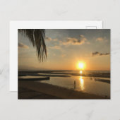 夕日 ポストカード (正面/裏面)