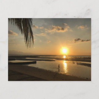 夕日 ポストカード