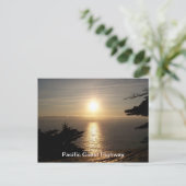 夕日 ポストカード (スタンド正面)