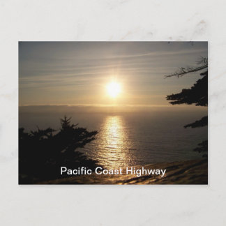 夕日 ポストカード