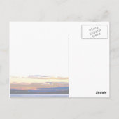 夕日 ポストカード (裏面)