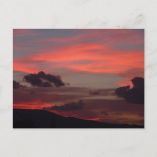 夕日 ポストカード