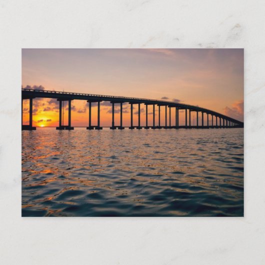 夕日 ポストカード (正面)