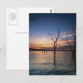 夕日 ポストカード (正面/裏面)