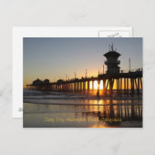 夕日 ポストカード (正面/裏面)