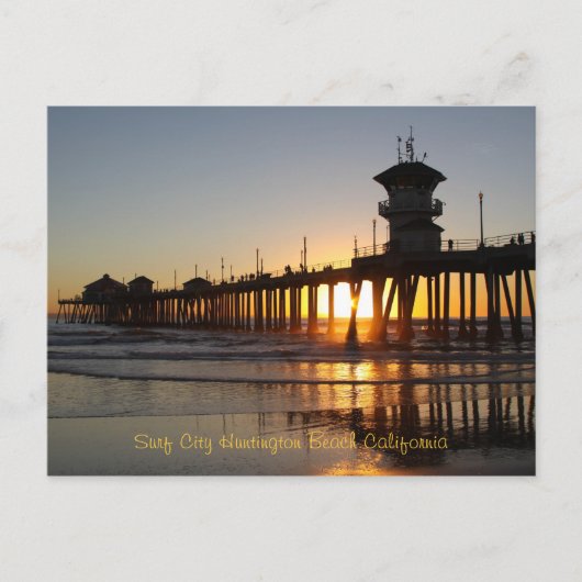 夕日 ポストカード (正面)