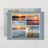 夕日 ポストカード (正面/裏面)