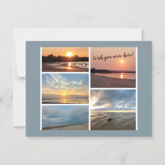 夕日 ポストカード