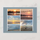 夕日 ポストカード (正面)