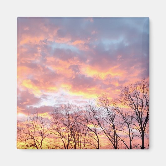 夕日 マグネット (正面)