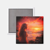 夕日 マグネット (正面/裏面)