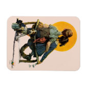 夕日 マグネット (横)