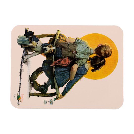 夕日 マグネット (横)