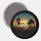 夕日 マグネット (正面/裏面)
