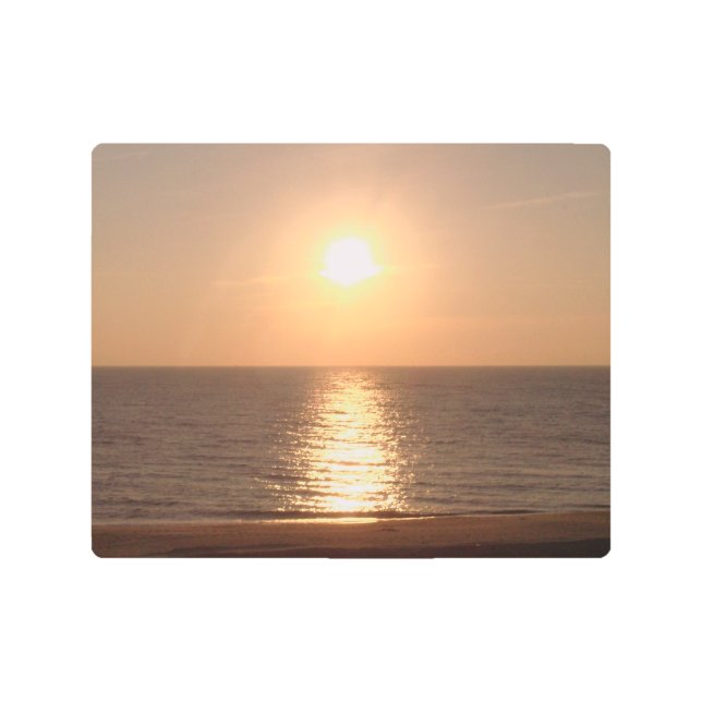 夕日 メタルプリント (正面)