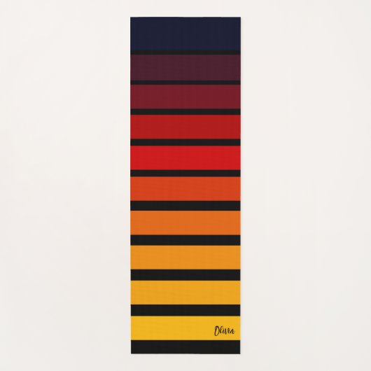 夕日 ヨガマット (正面)