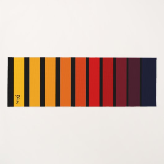 夕日 ヨガマット (正面(横))