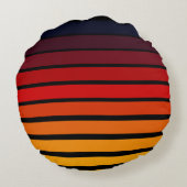 夕日 ラウンドクッション (裏面)