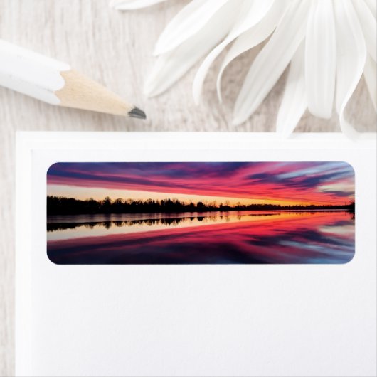 夕日 ラベル (インサイチュ)