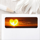 夕日 ラベル (インサイチュ)