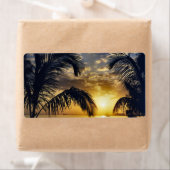 夕日 ラベル (インサイチュ)