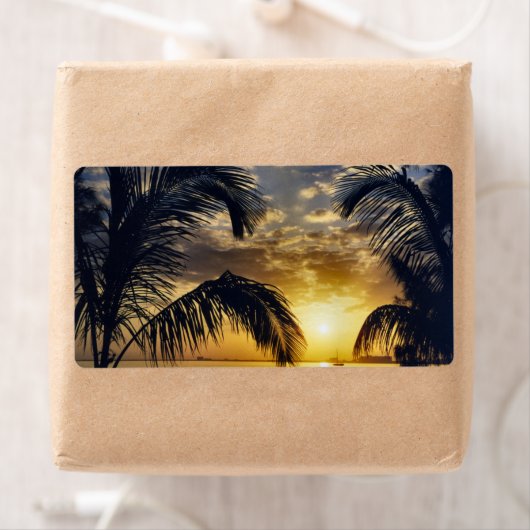 夕日 ラベル (インサイチュ)