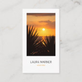 夕日 名刺 (正面)