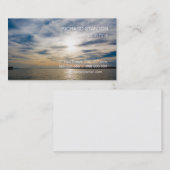 夕日 名刺 (正面/裏面)