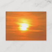 夕日 名刺 (裏面)