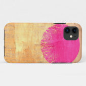夕日 |抽象芸術絵画ー Case-Mate iPhoneケース (裏面(横))