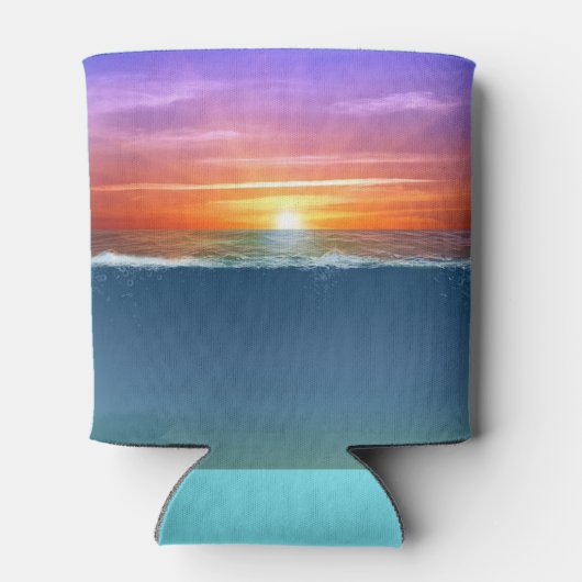 夕日 缶クーラー (裏面)