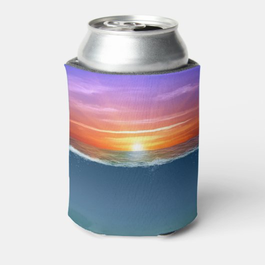 夕日 缶クーラー (缶裏面)