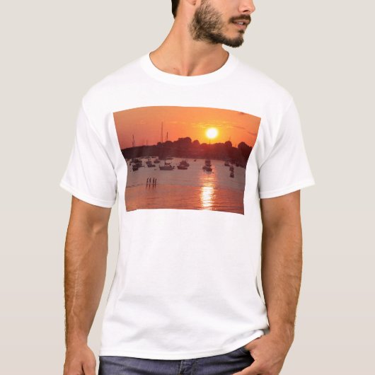 夕日 Tシャツ (正面)