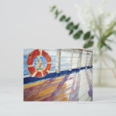 夕暮れに向かって出発する ポストカード (スタンド正面)